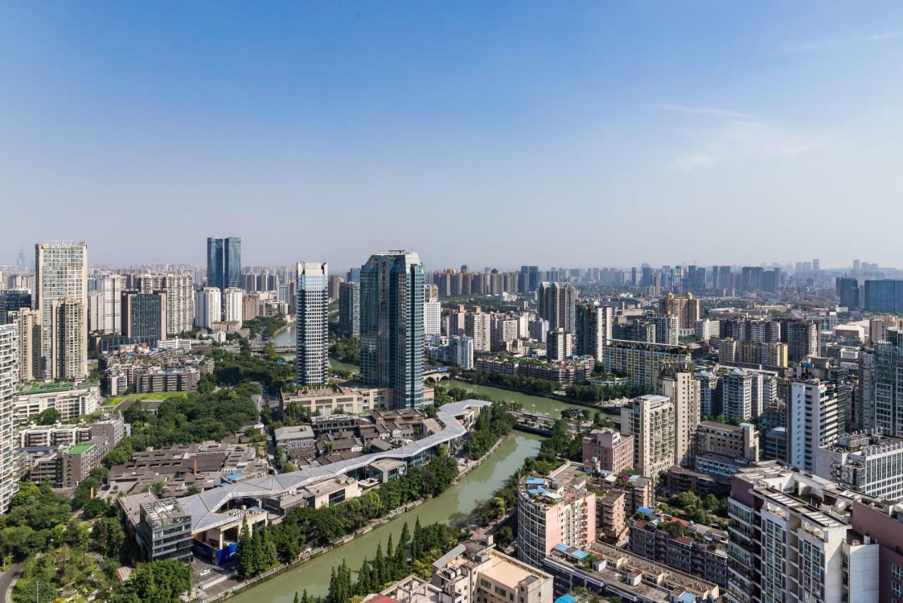 Tianfu IN Service Apartement Chengdu Exterior foto